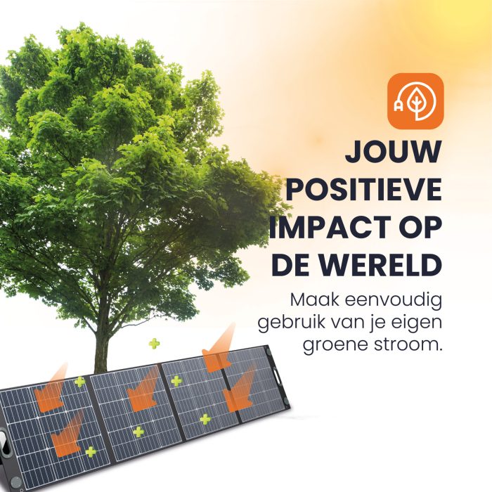 heko solar unfold 200 portable solar panel en solar charger draagbaar zonnepaneel